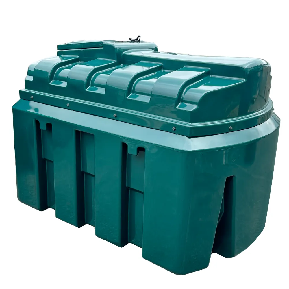 1300 Litre Plastic Bunded Oil Tank