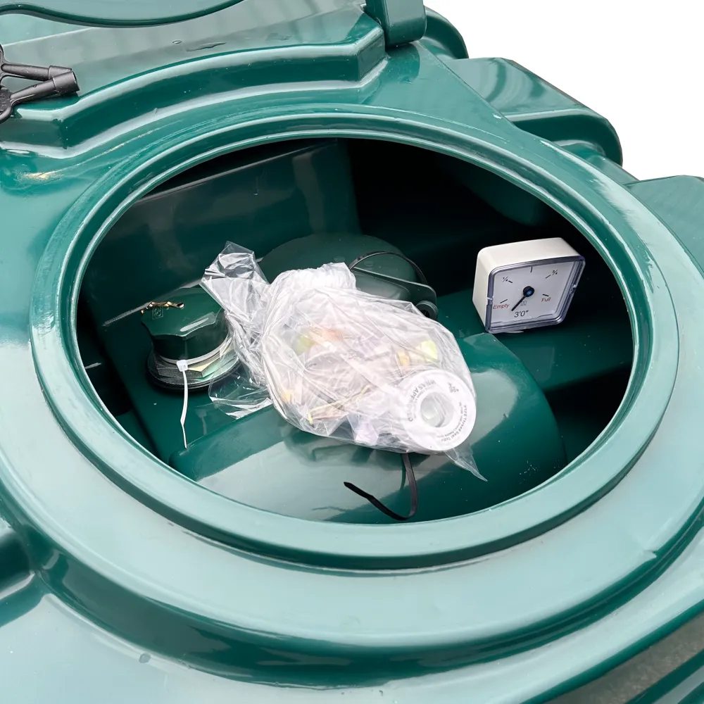 1300 Litre Plastic Bunded Oil Tank