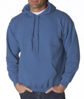 18500 Gildan Adult Heavy BlendHooded Sweatshirt Indigo Blue