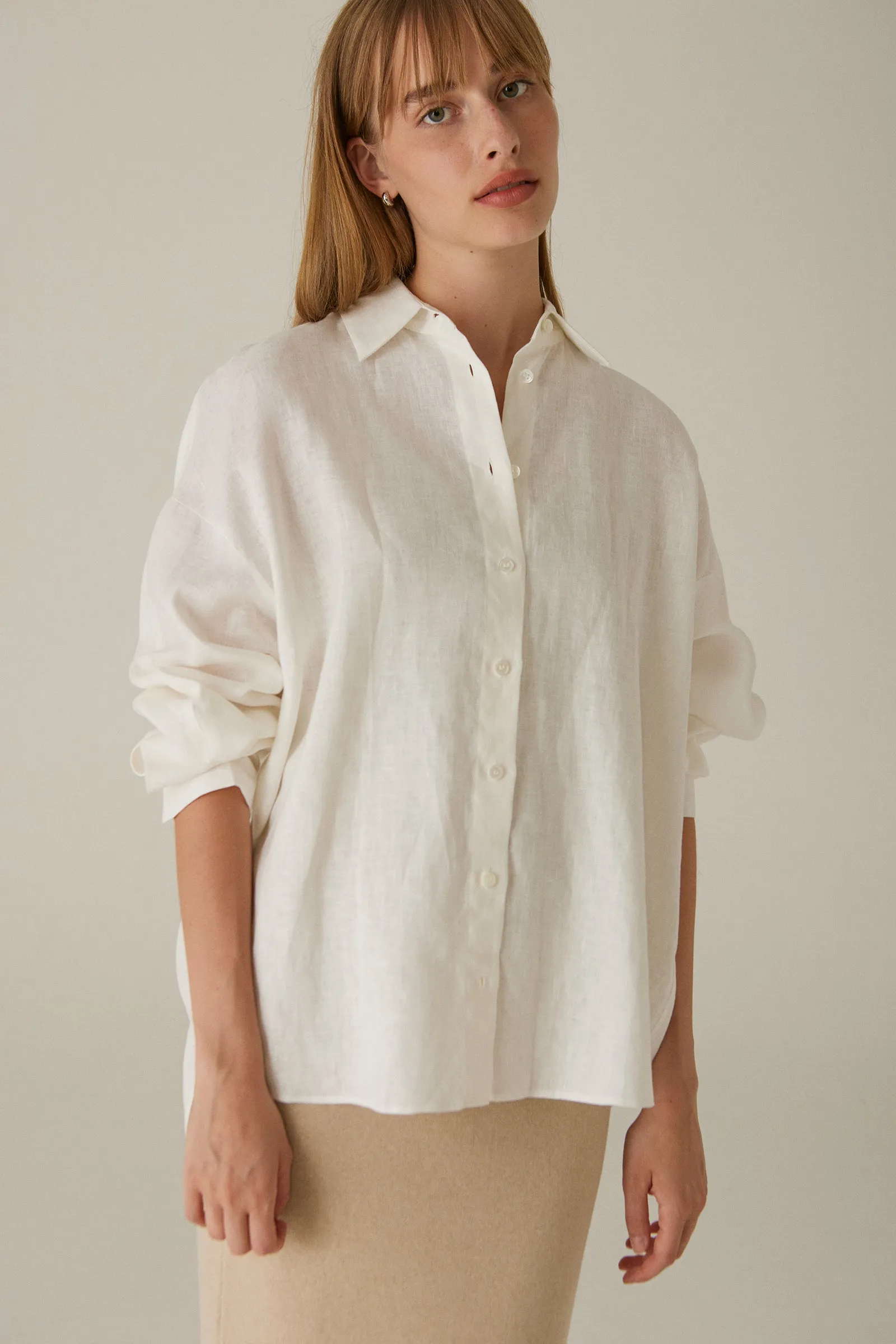 3rd / Studio Shirt -- Linen