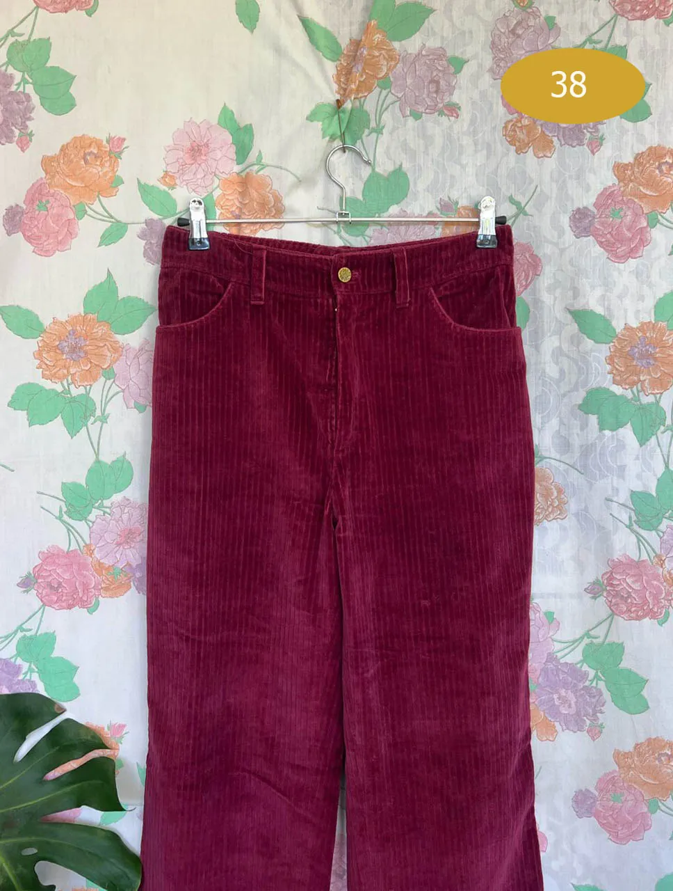 90's Cherry Corduroy Pants