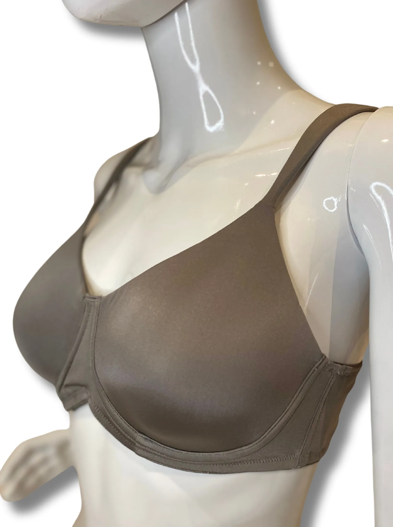 ABC Silhouette Padded Mastectomy  Bra - Cool Grey