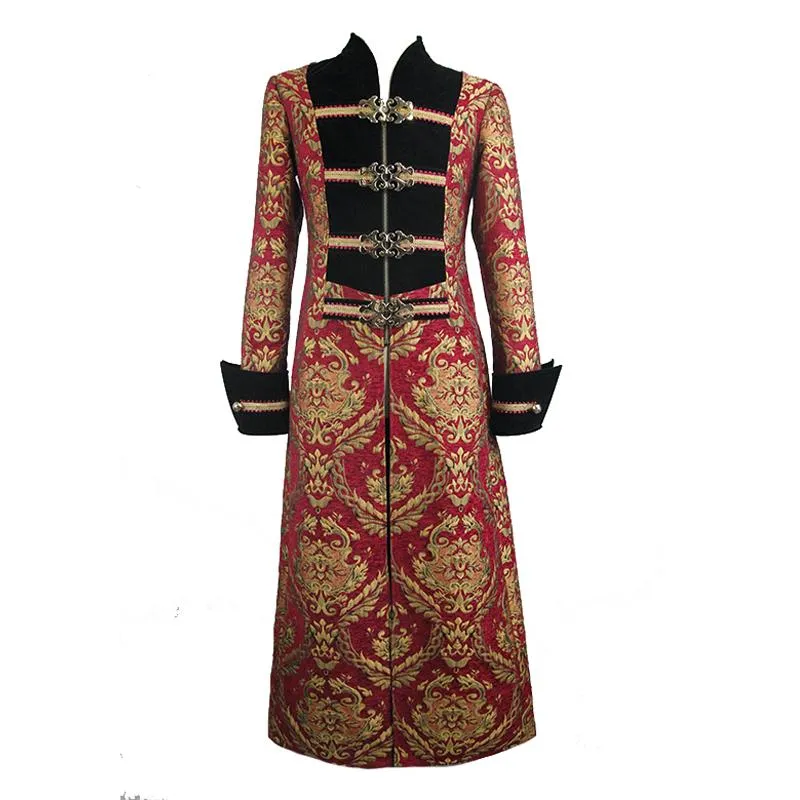 'Acolyte' Gothic Vest with Embroidery