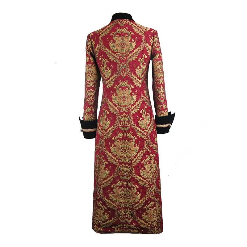 'Acolyte' Gothic Vest with Embroidery