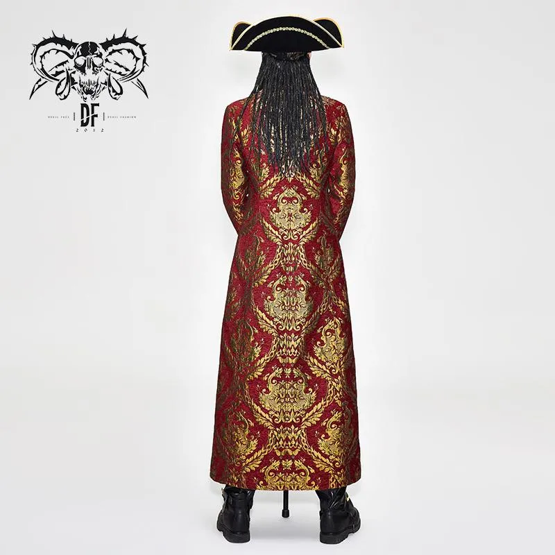 'Acolyte' Gothic Vest with Embroidery