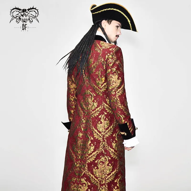 'Acolyte' Gothic Vest with Embroidery
