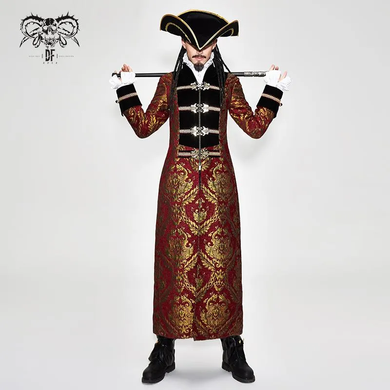 'Acolyte' Gothic Vest with Embroidery