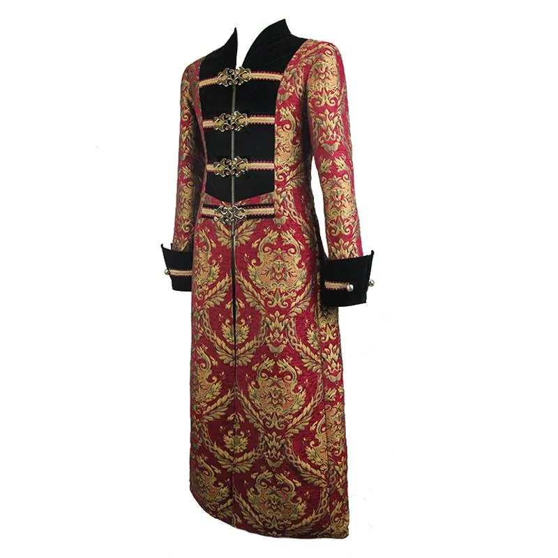'Acolyte' Gothic Vest with Embroidery