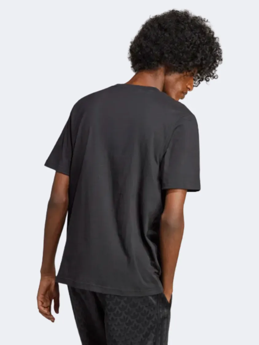 Adidas Graphics Monogram Men Original T-Shirt Black