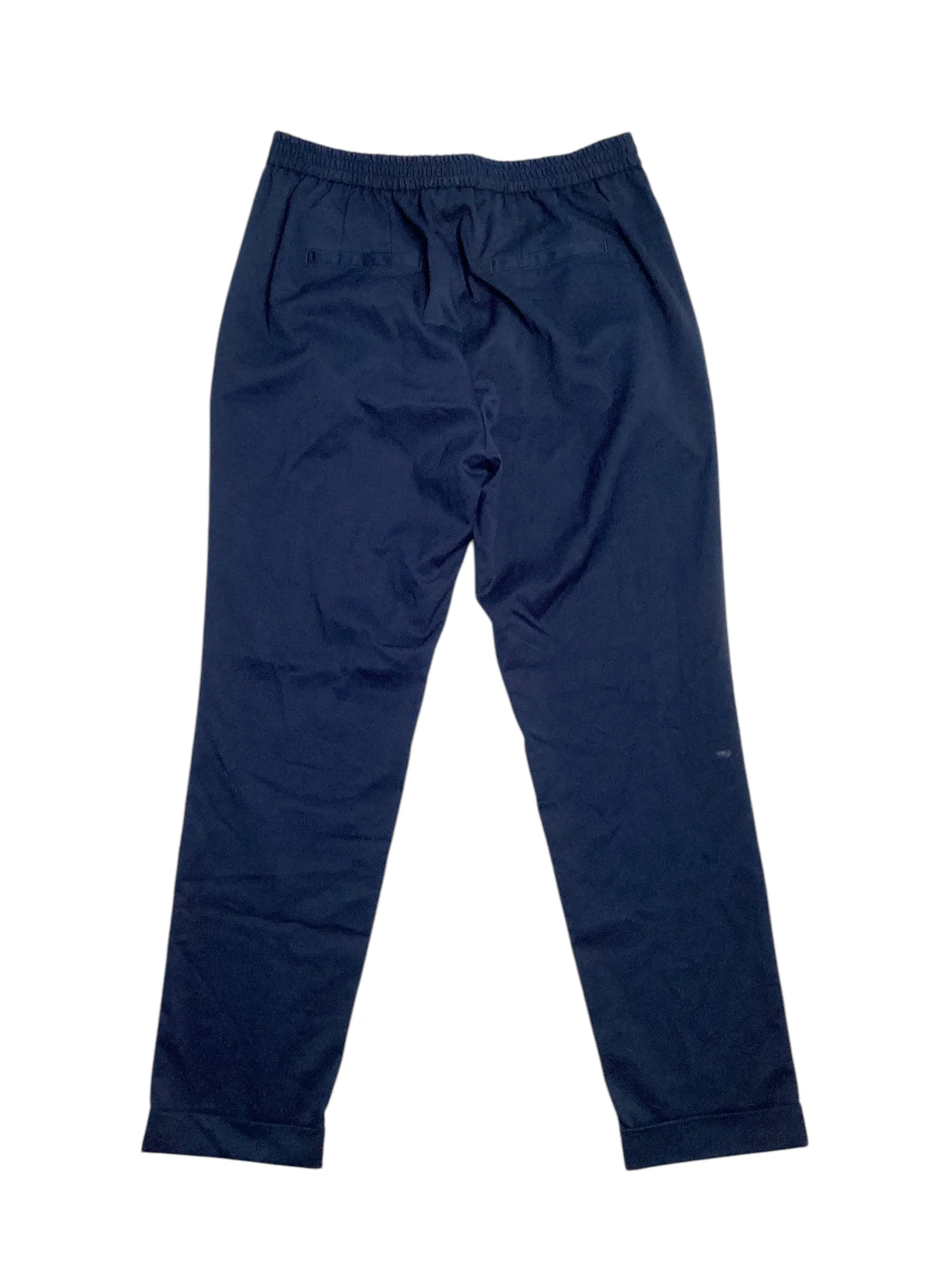 Alfani Mens Regular fit Dress Pants Pants 36 / 30 Blue Solid Stretch
