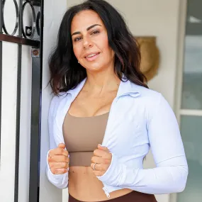 ALIGN JACKET CROPPED - BLACK
