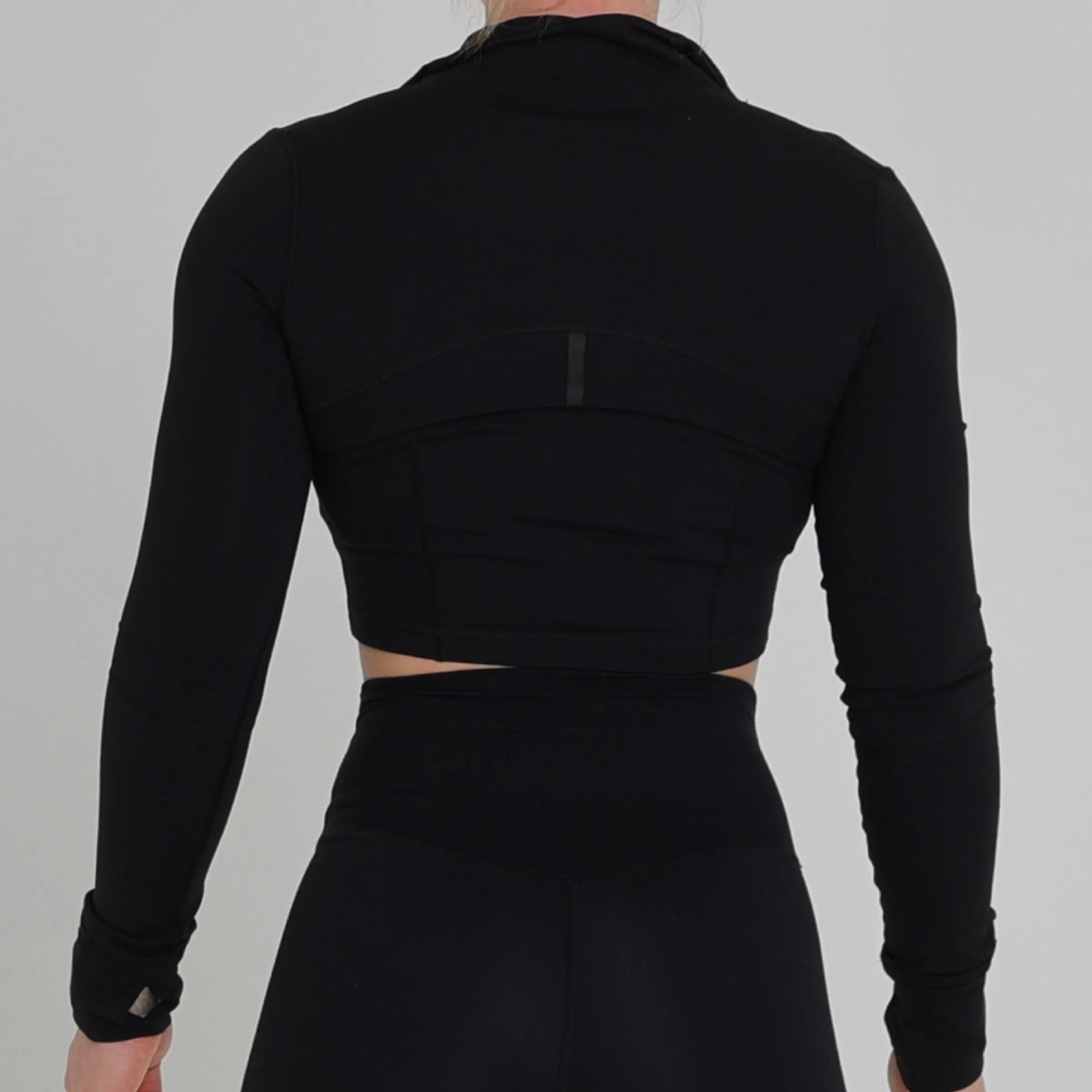 ALIGN JACKET CROPPED - BLACK