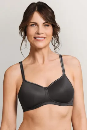 Amoena Mara Padded Mastectomy Bra - Dark Grey