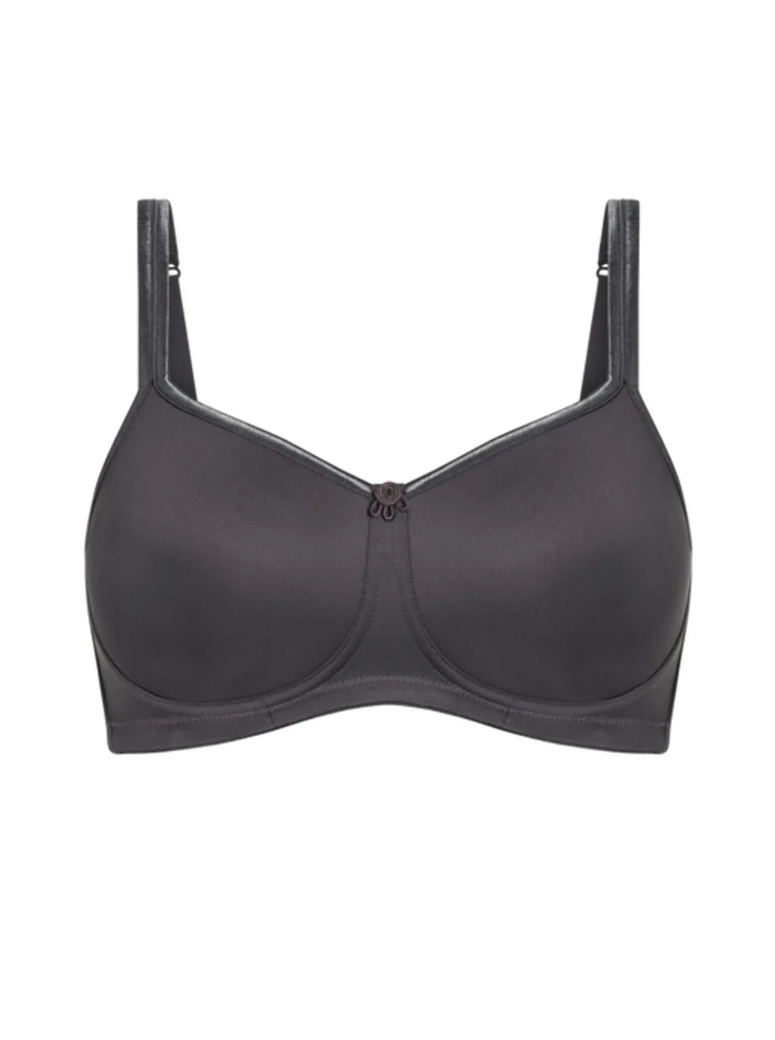 Amoena Mara Padded Mastectomy Bra - Dark Grey