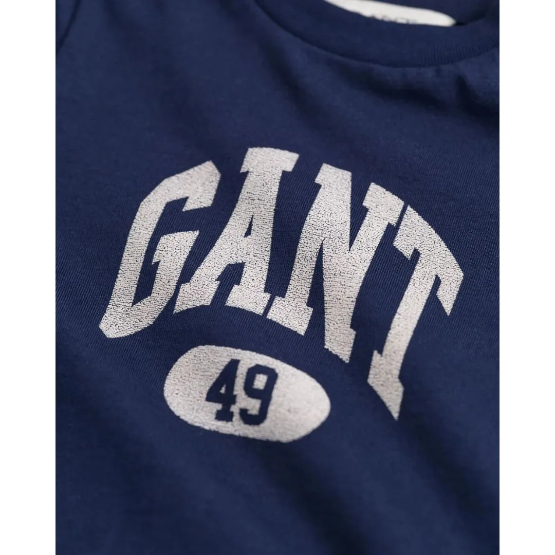 Babies Navy Arch Logo T-Shirt
