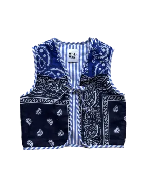 Bibi Bandana Gilet Blue