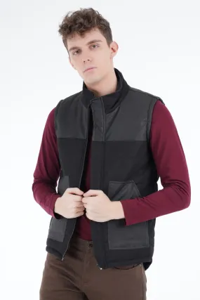 Black Neck Gilet