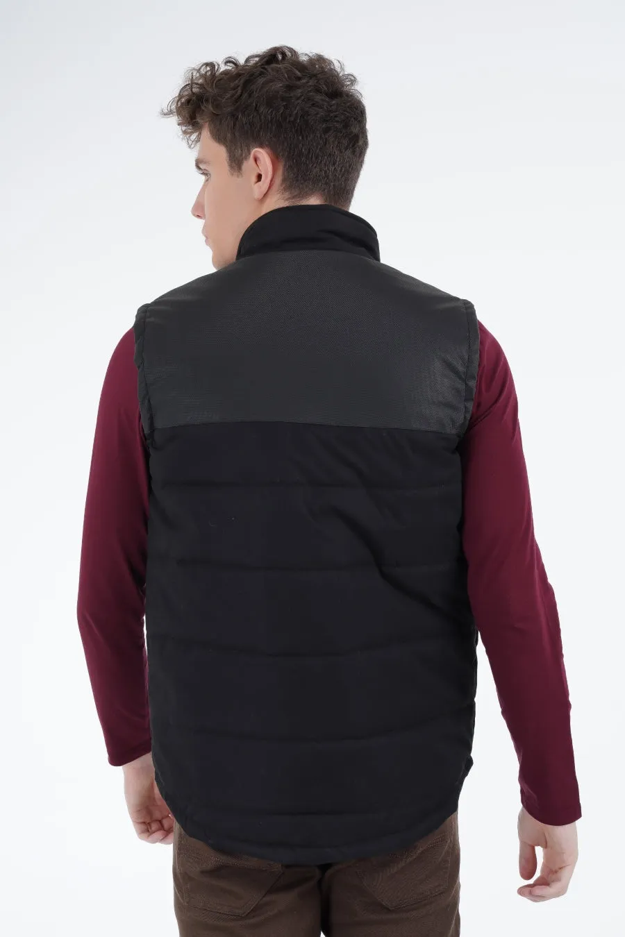 Black Neck Gilet