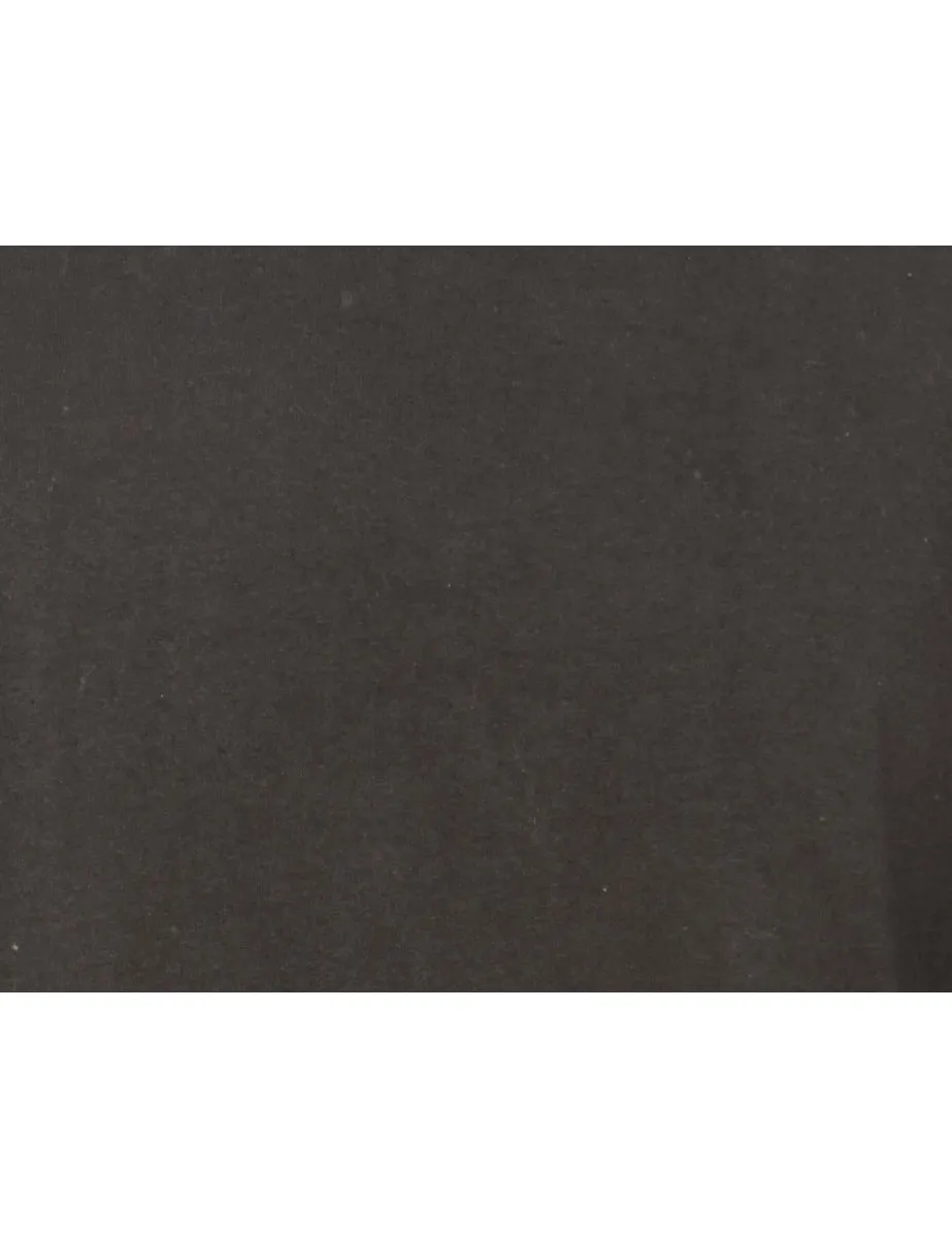 Black Plain T-shirt - M