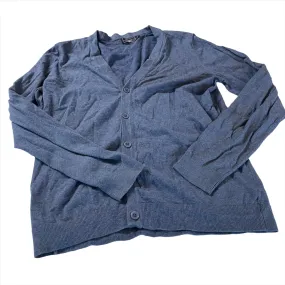 Blue cherry london  Blue and Grey Cardigan  L 25 W 18 in size medium. SKU 5320