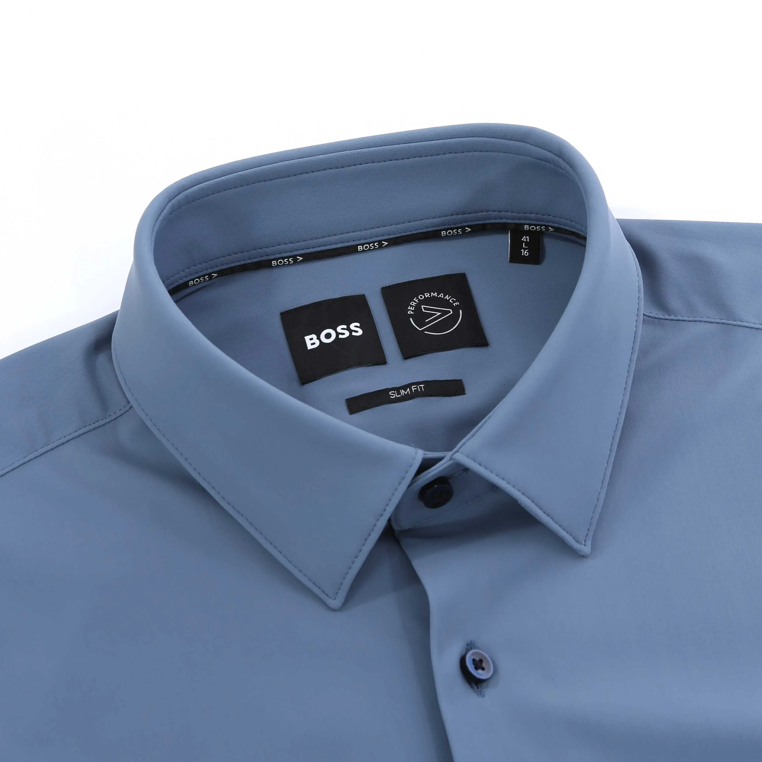 BOSS P Hank S Kent C1 222 Shirt in Bright Blue