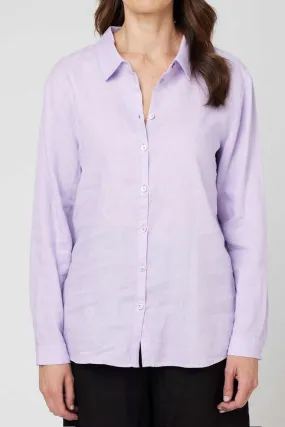 Boyfriend Shirt in Lilac 39050L by Cake Clothing