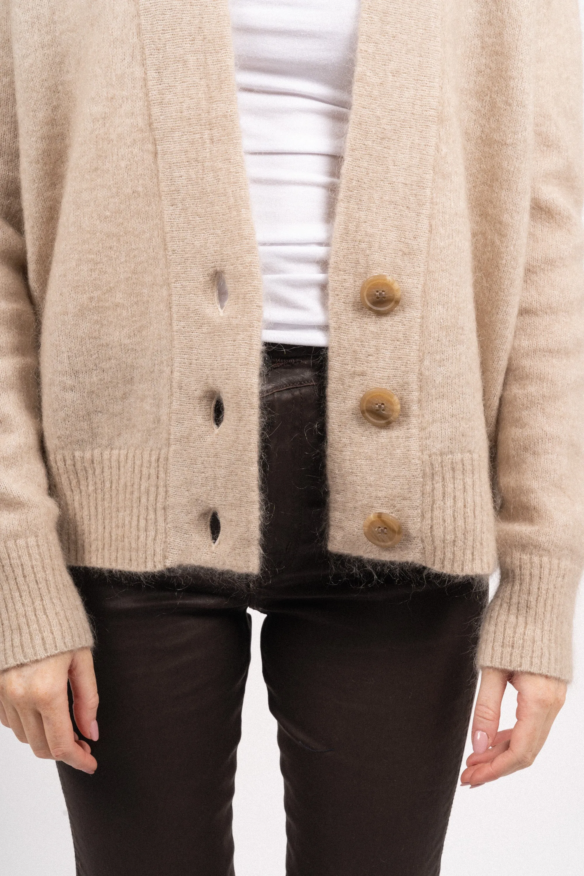 Brookline Knit Cardigan - Oxford Tan