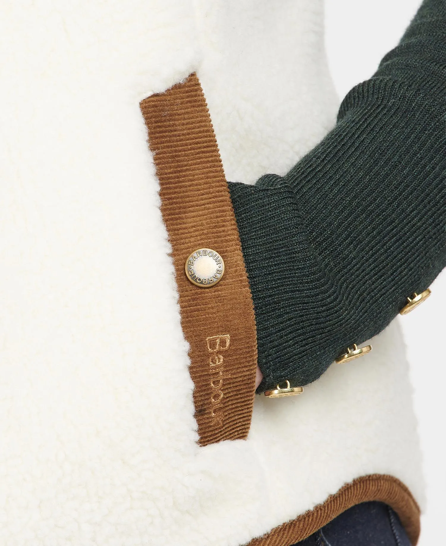 Buford Fleece Vest - Winter Pearl