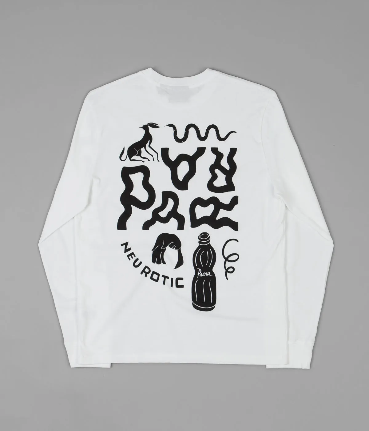 by Parra Parra Things Long Sleeve T-Shirt - White