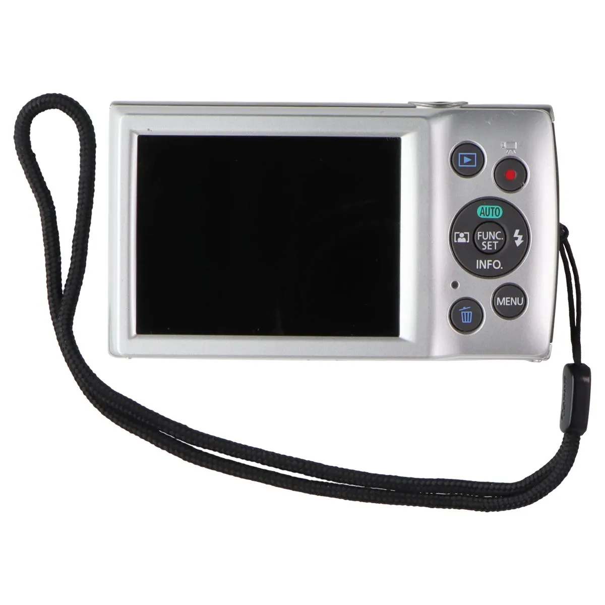 Canon PowerShot ELPH 180 20MP 8x Optical Zoom HD Video Digital Camera - Silver