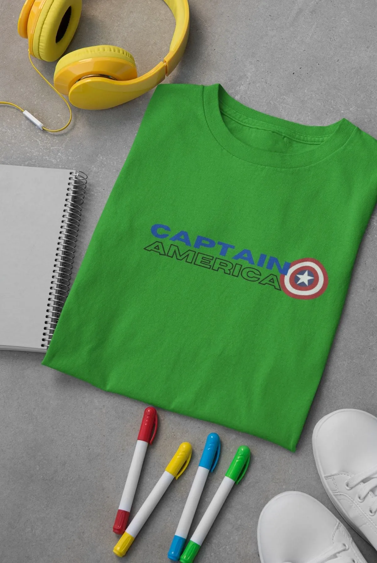 Captain America Kid's T-Shirt for Boy/Girl