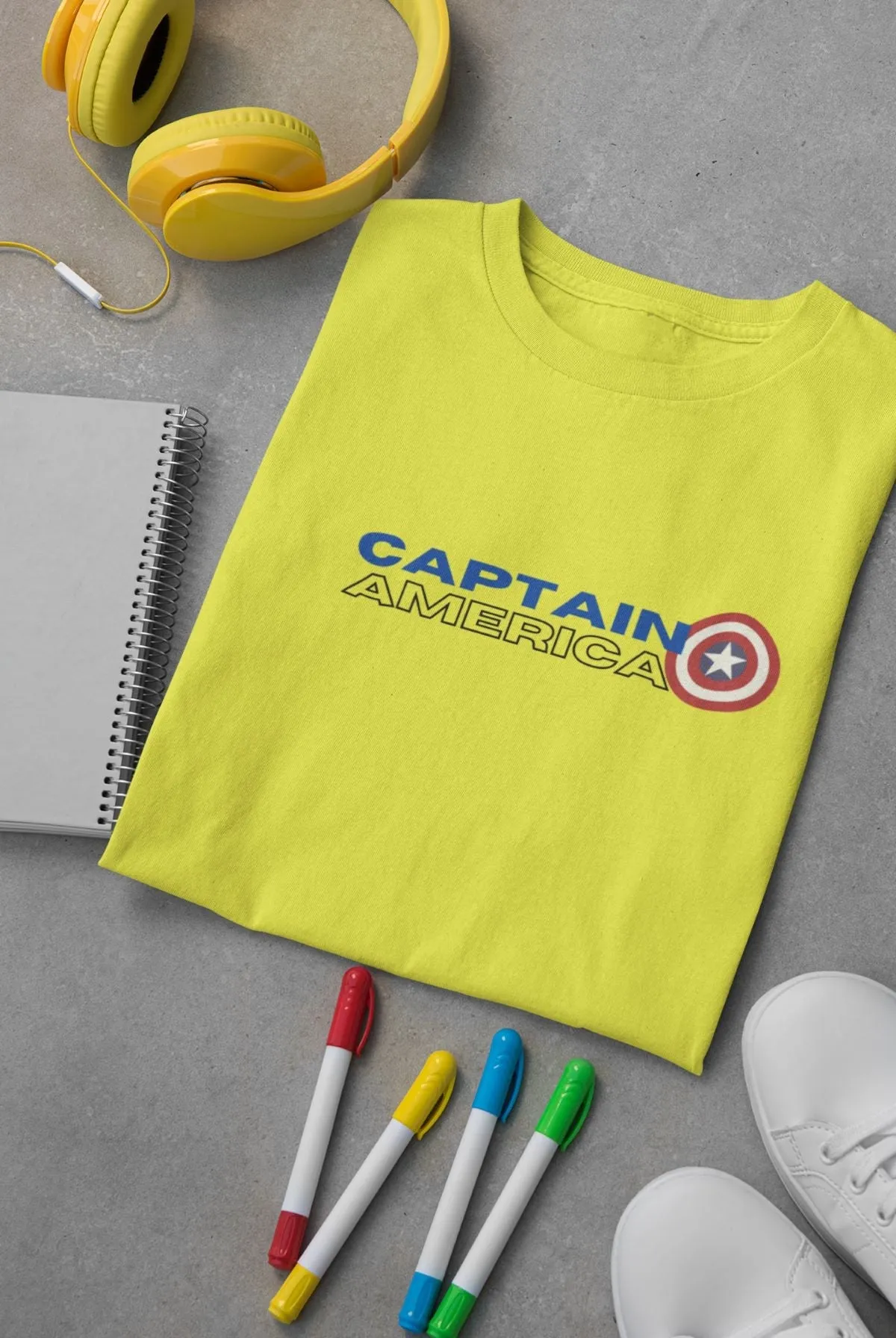 Captain America Kid's T-Shirt for Boy/Girl
