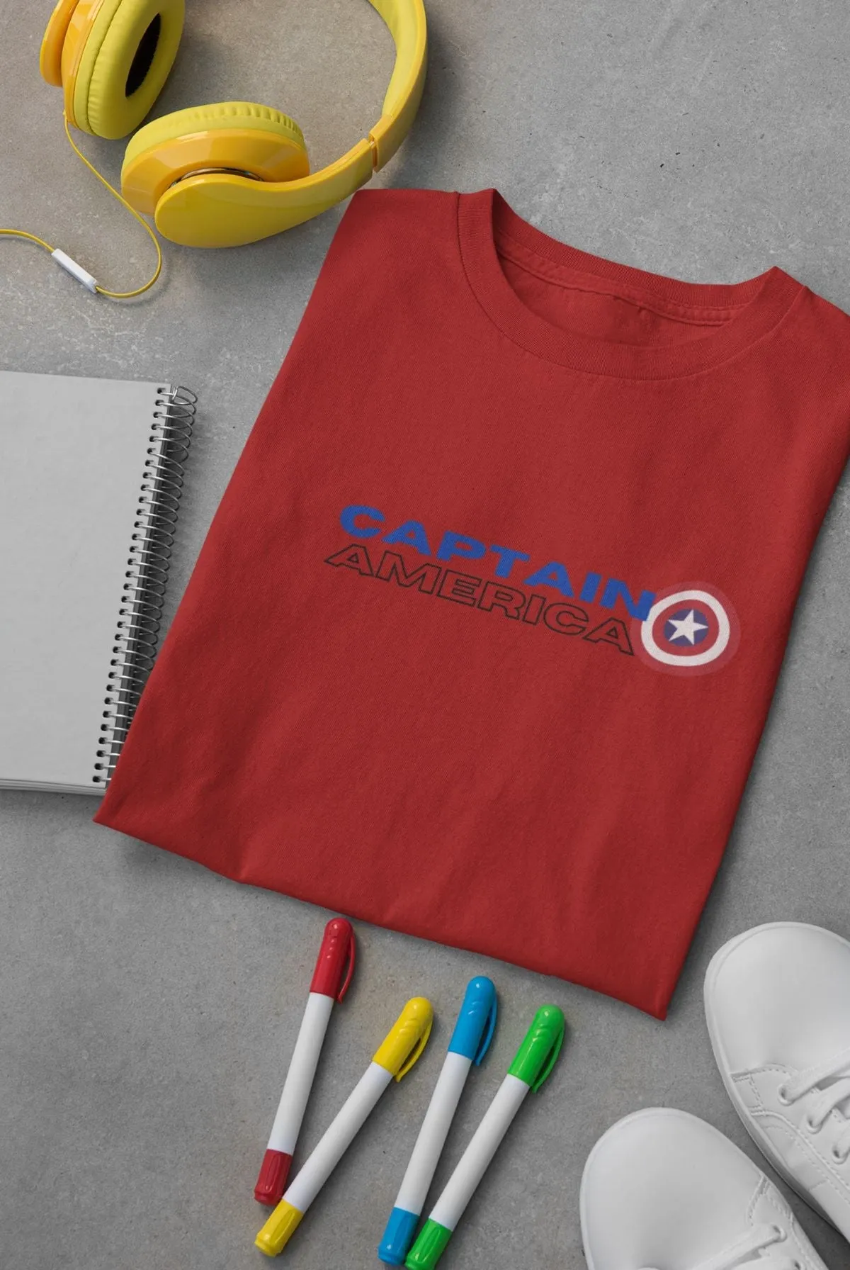 Captain America Kid's T-Shirt for Boy/Girl
