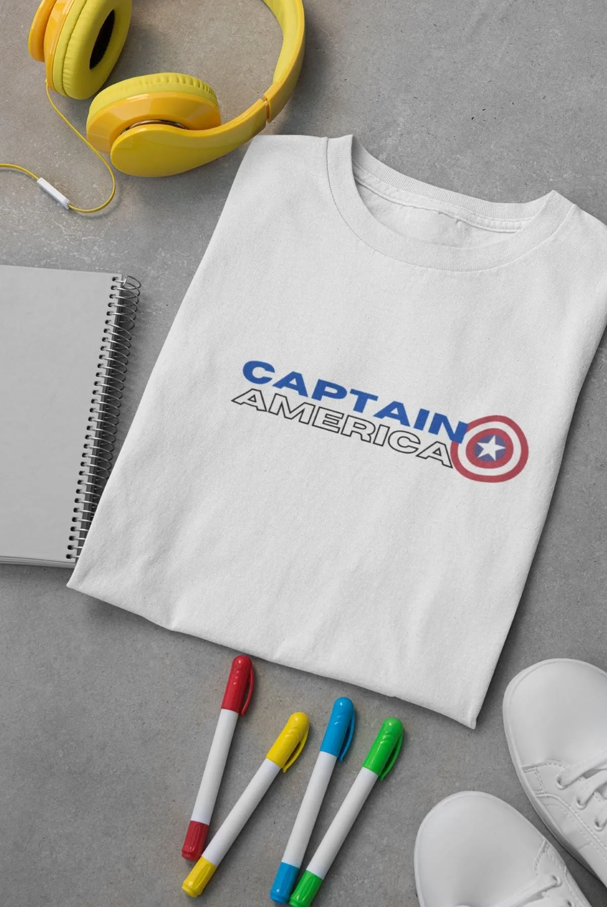 Captain America Kid's T-Shirt for Boy/Girl