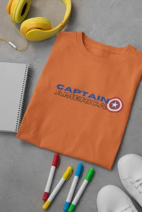 Captain America Kid's T-Shirt for Boy/Girl