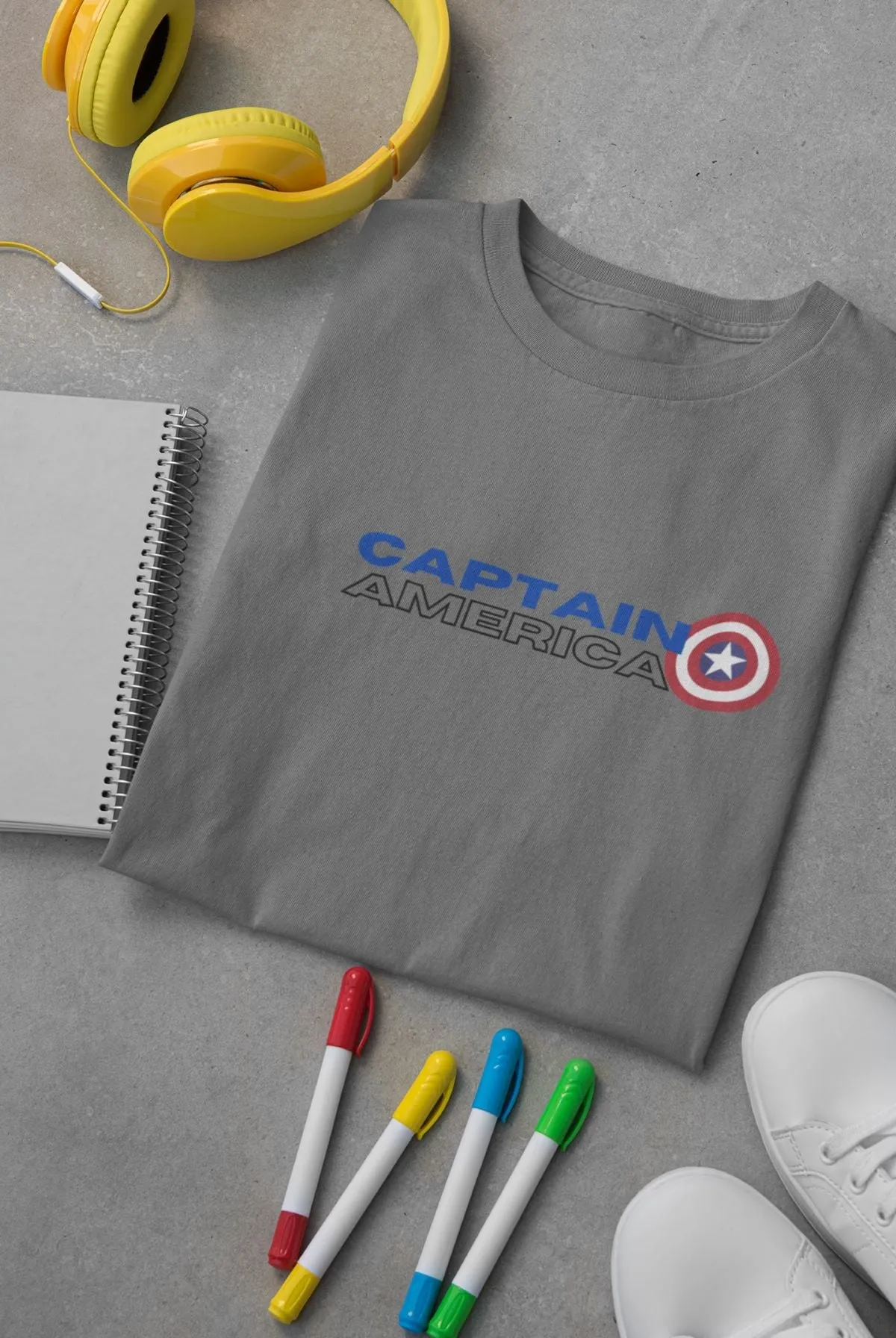 Captain America Kid's T-Shirt for Boy/Girl