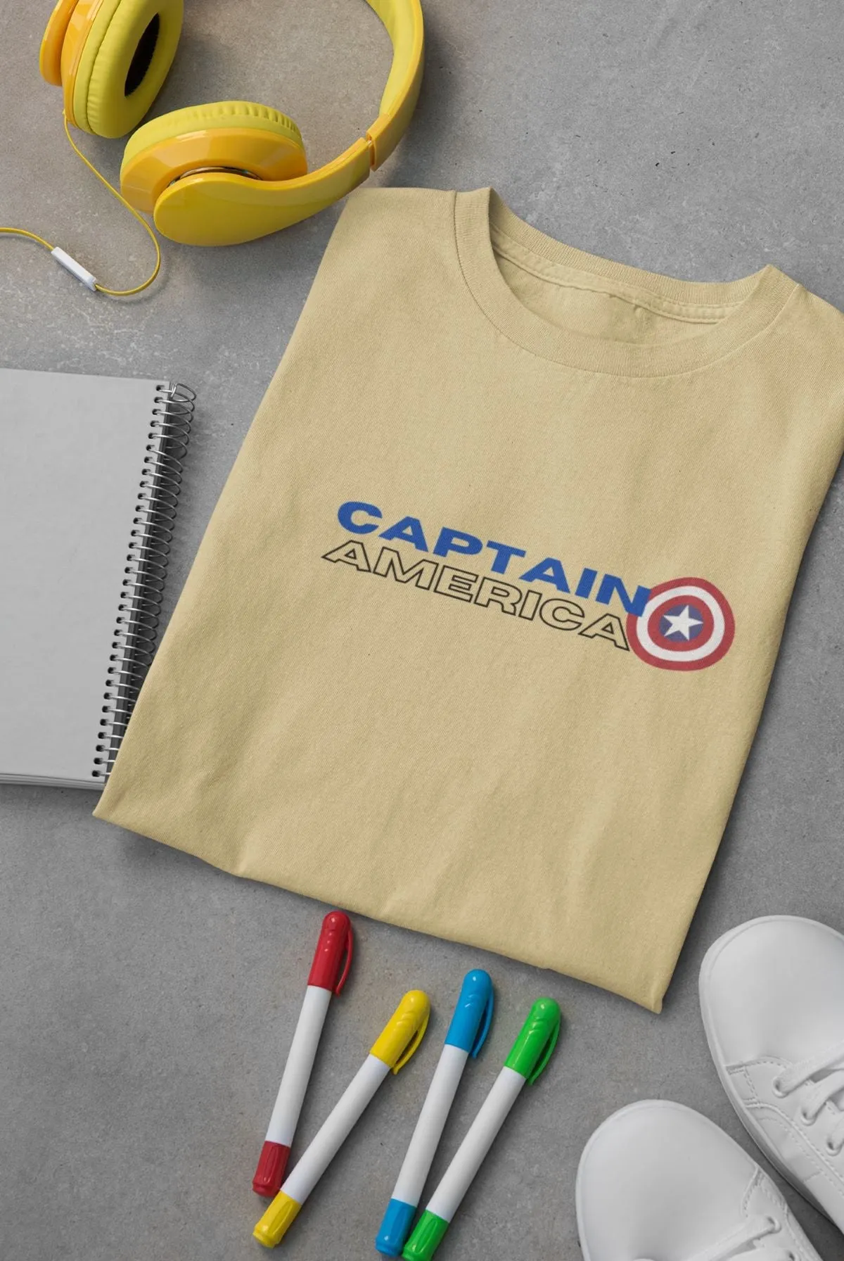 Captain America Kid's T-Shirt for Boy/Girl