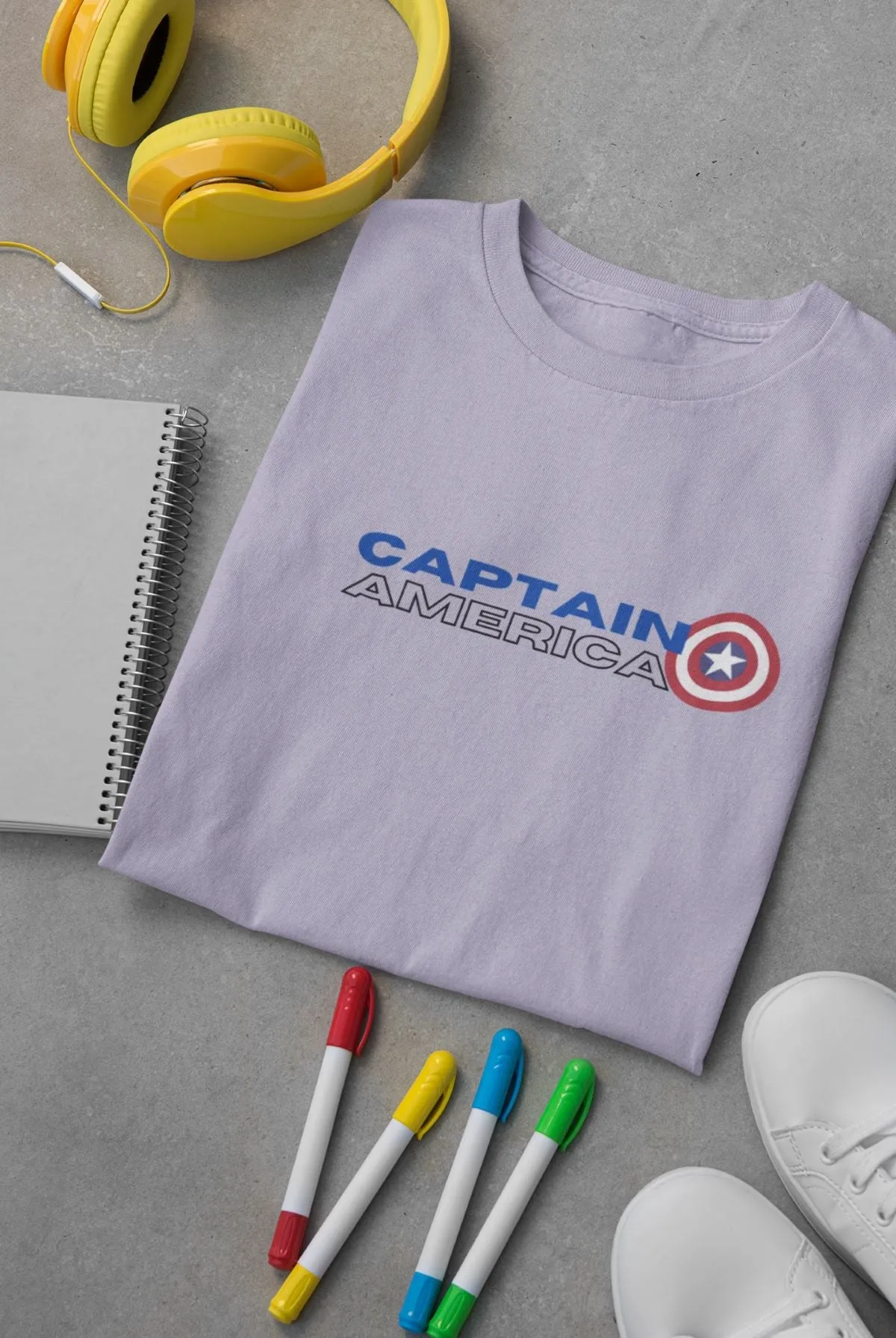 Captain America Kid's T-Shirt for Boy/Girl