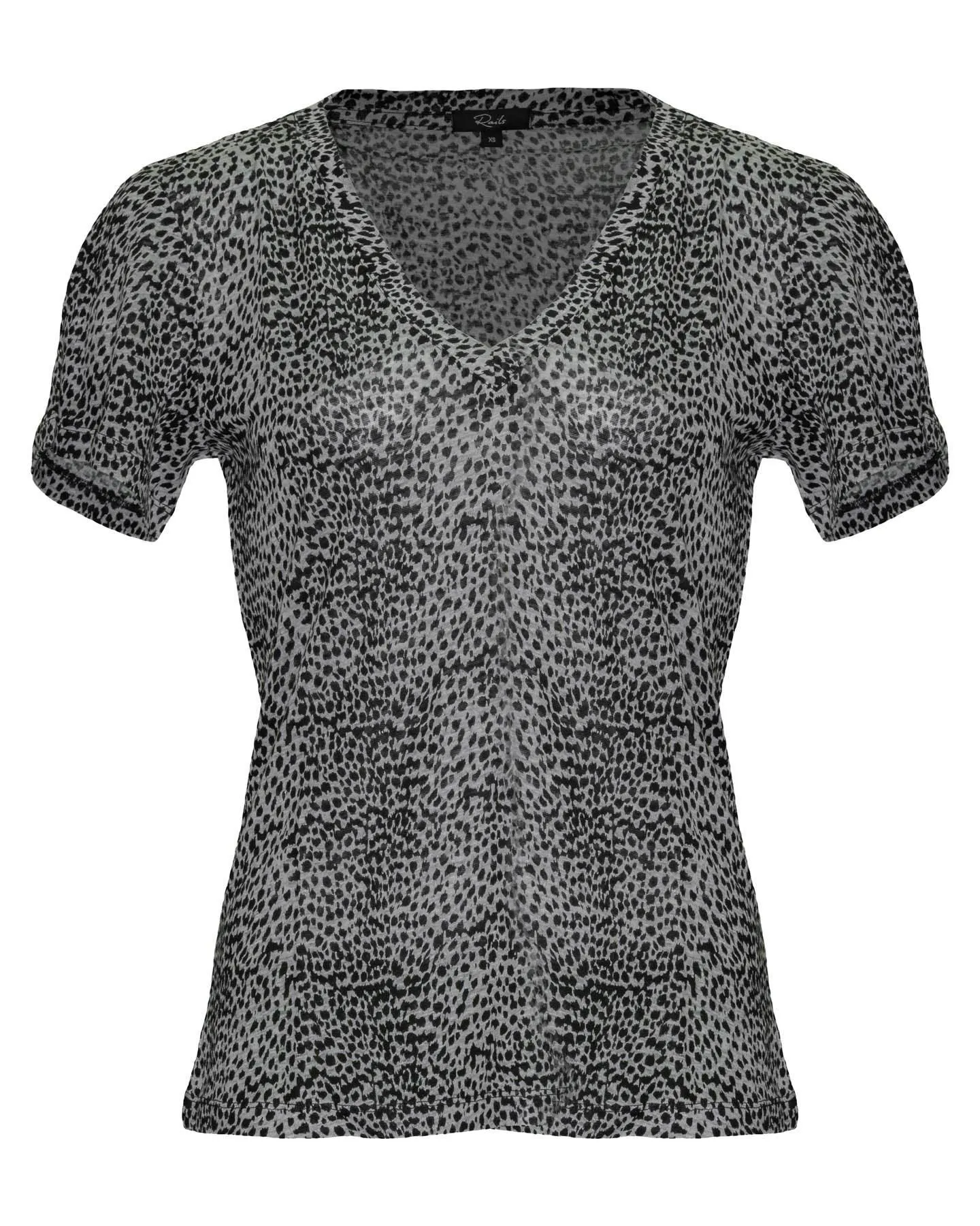 Cara Lynx Print T-Shirt