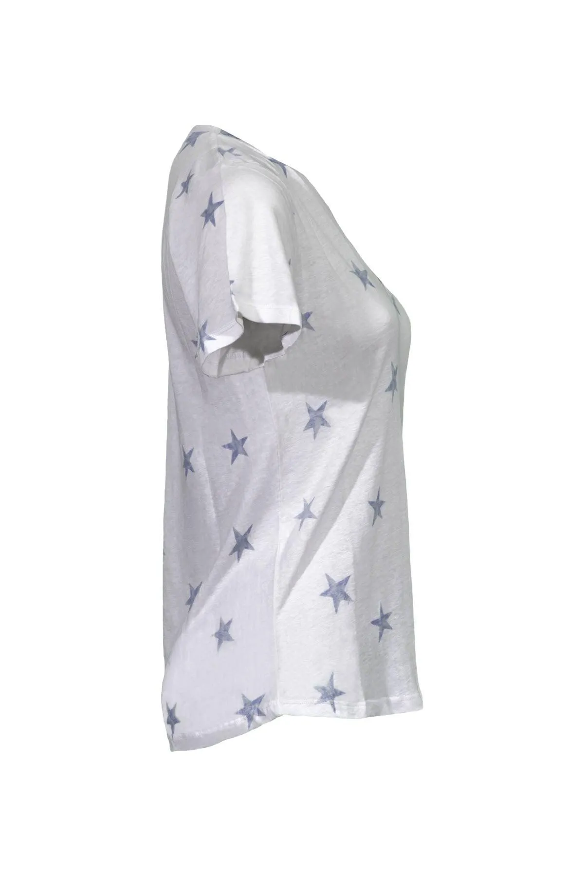 Cara V-Neck Celestial Stars Shirt