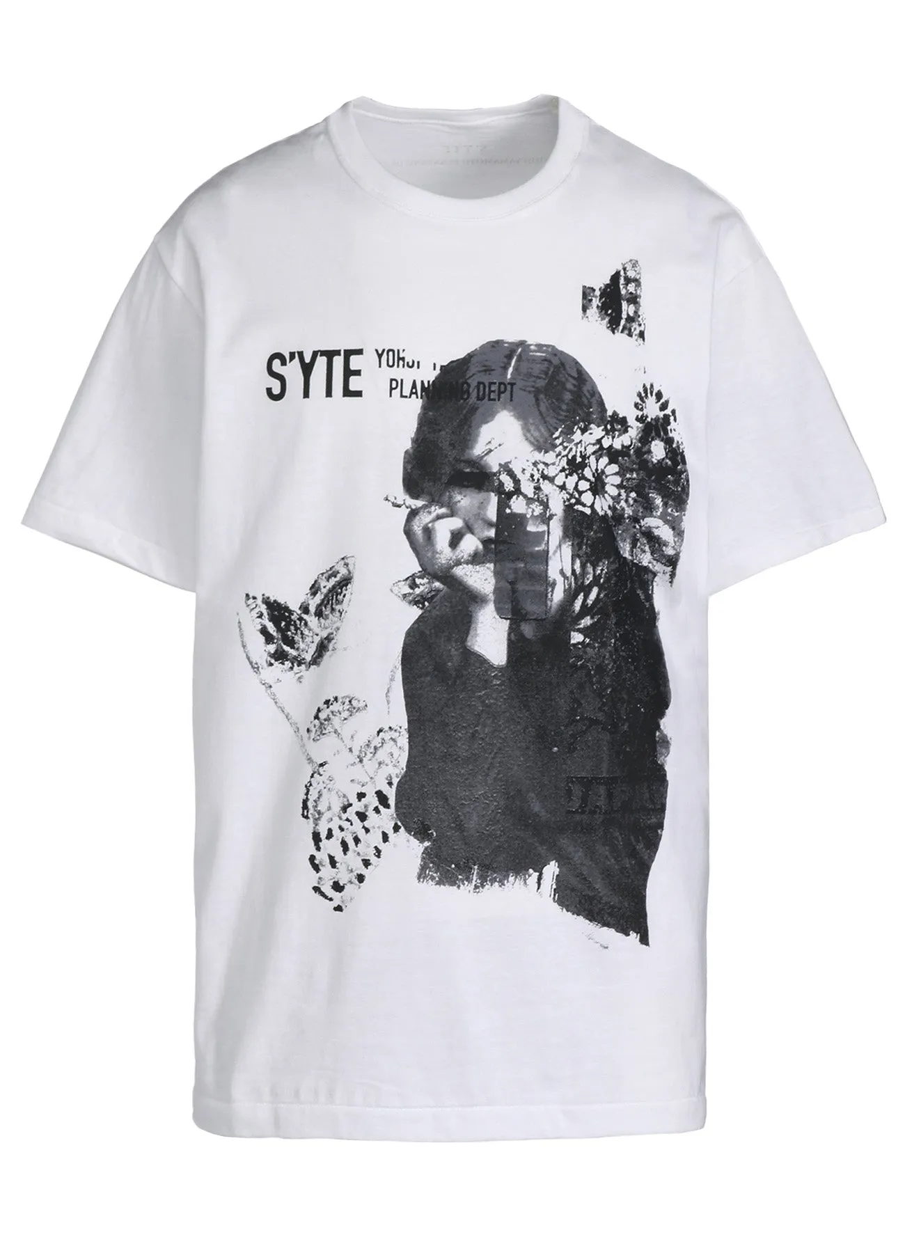 CIGARETTES AND BUTTERFLIES GRAPHIC T-SHIRT