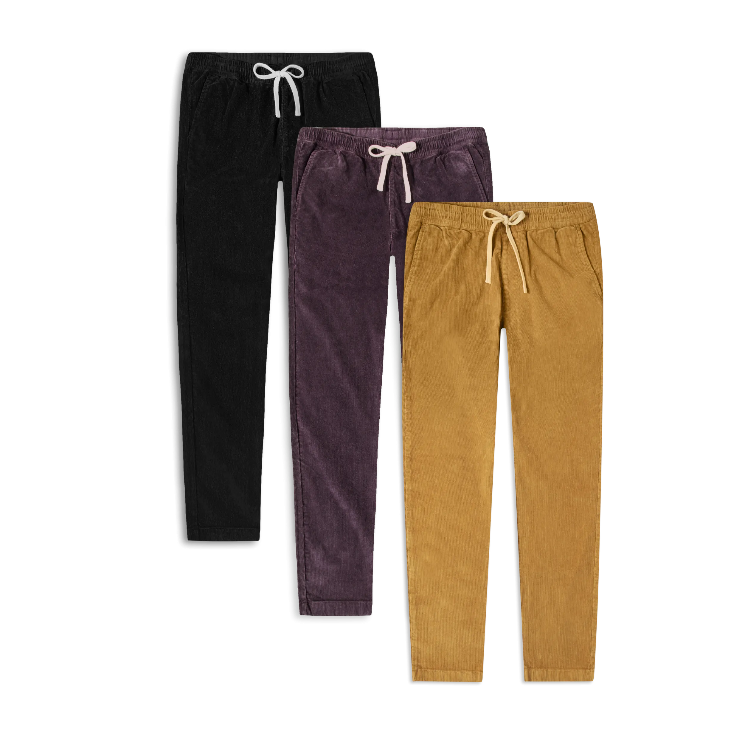 Corduroy Easy Pant 3 Pack