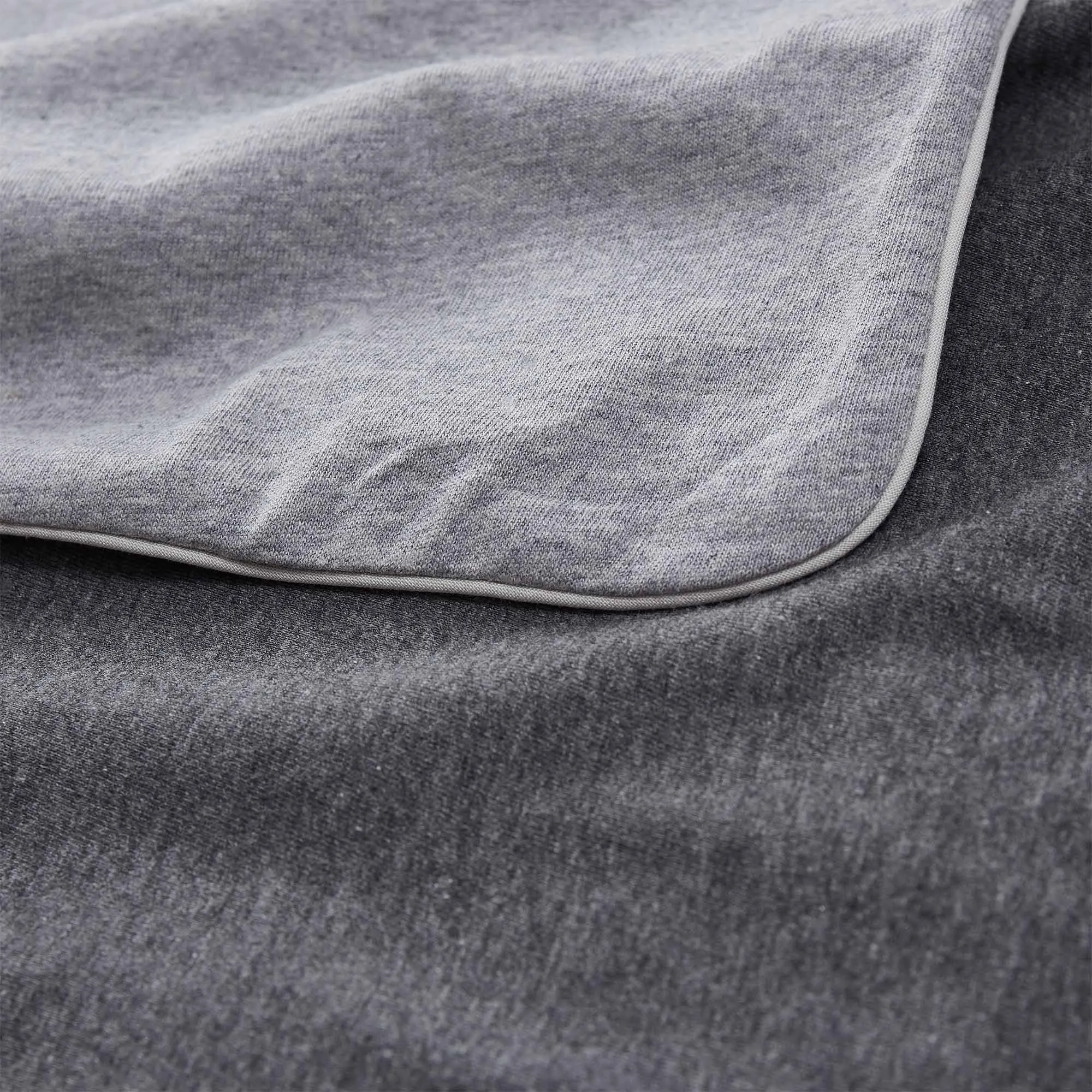 Coria Bedding [Light grey melange/Charcoal melange/Grey]