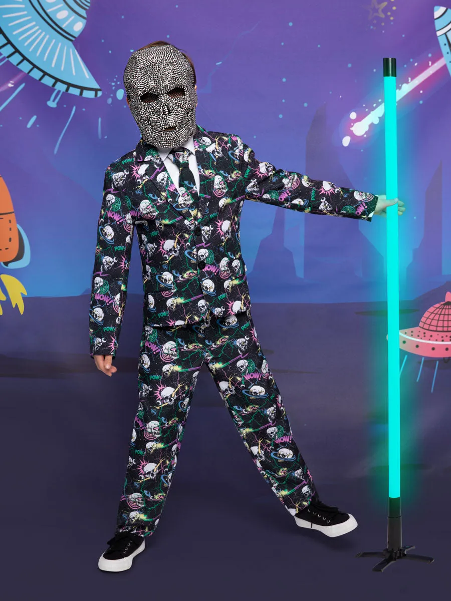 Cosmic Skeleton Suit for Boys HALLOWEEN