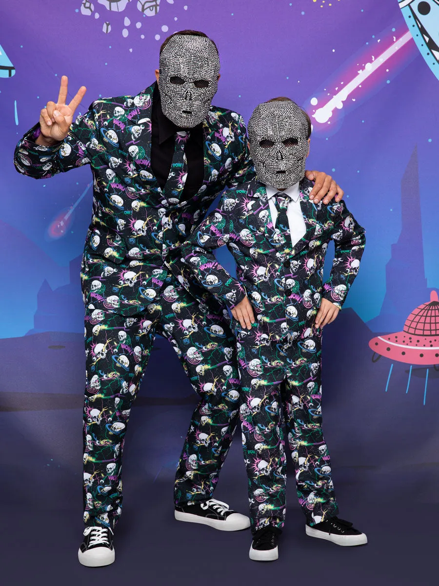 Cosmic Skeleton Suit for Boys HALLOWEEN