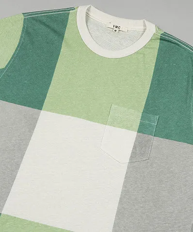 Cotton Jersey Check Tee