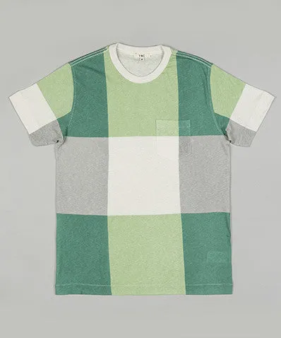 Cotton Jersey Check Tee