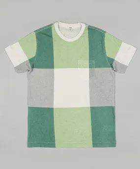Cotton Jersey Check Tee