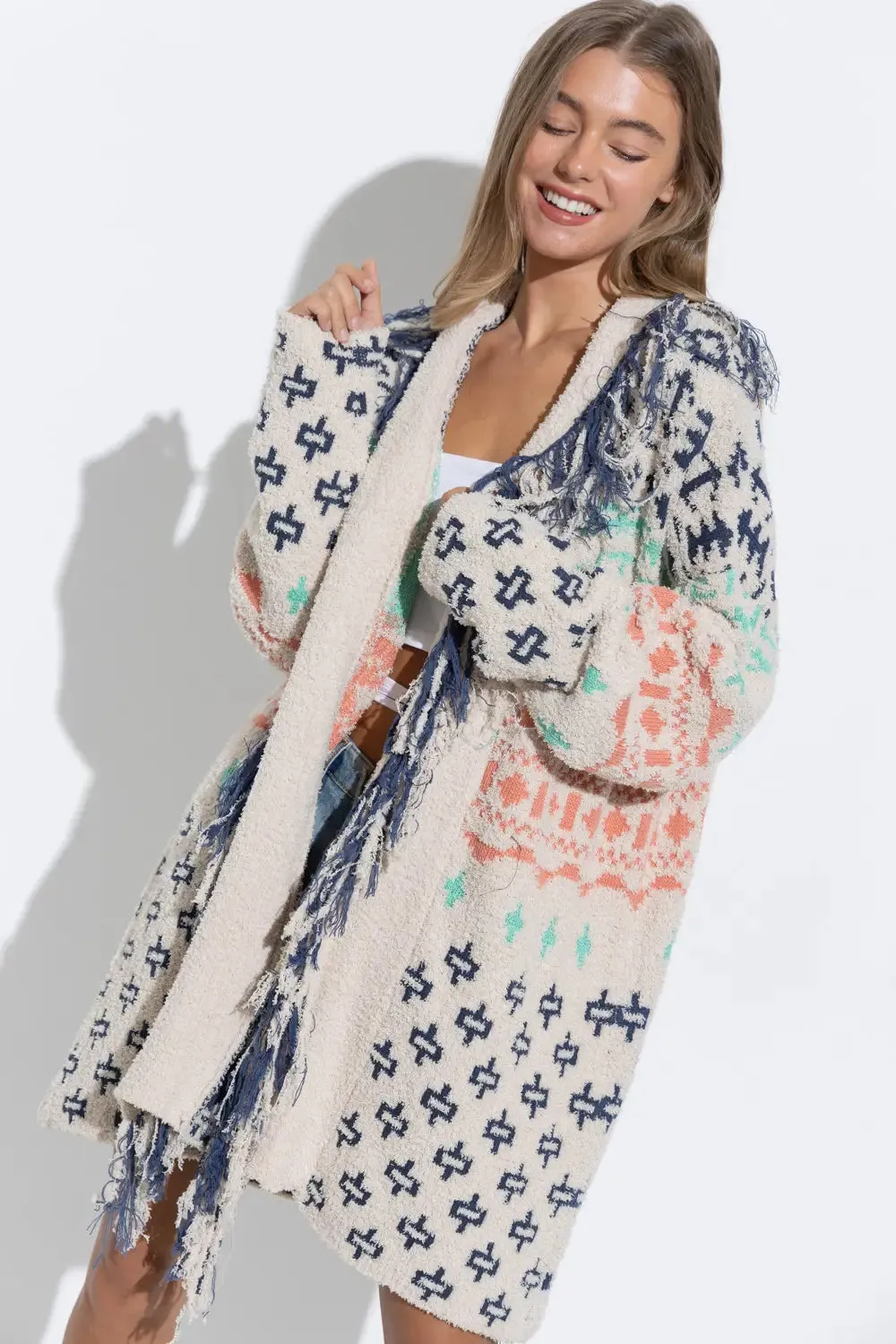 Cozy Aztec Cardigan