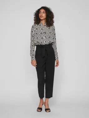 DARCY OVERSIZE SHIRT (BLACK/SANA)